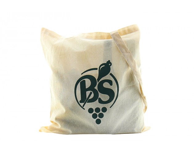 Taška bavlněná s uchy + logo BS