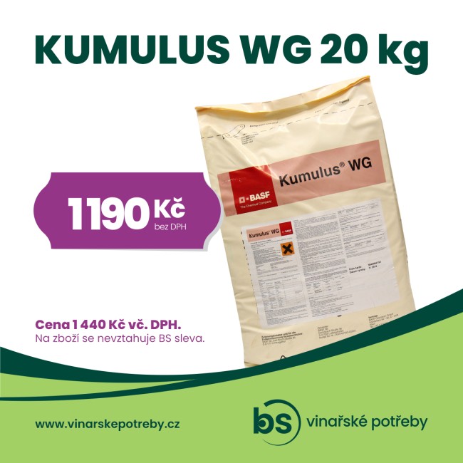 Kumulus 20 kg za skvělou cenu!