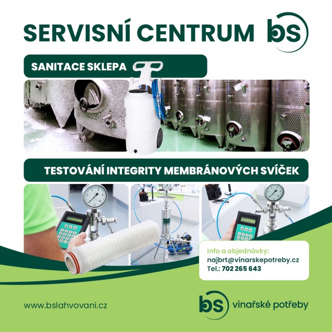Sanitace sklepa / testování integrity