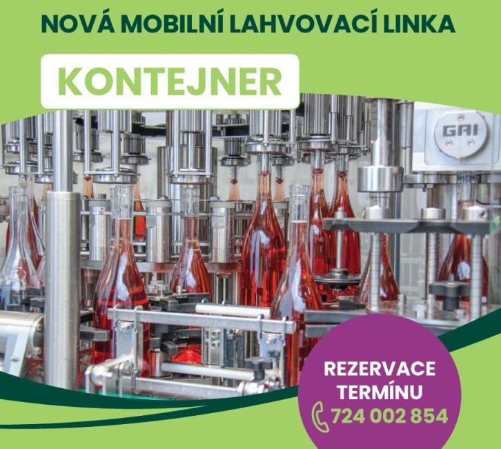 Nová lahvovací linka KONTEJNER