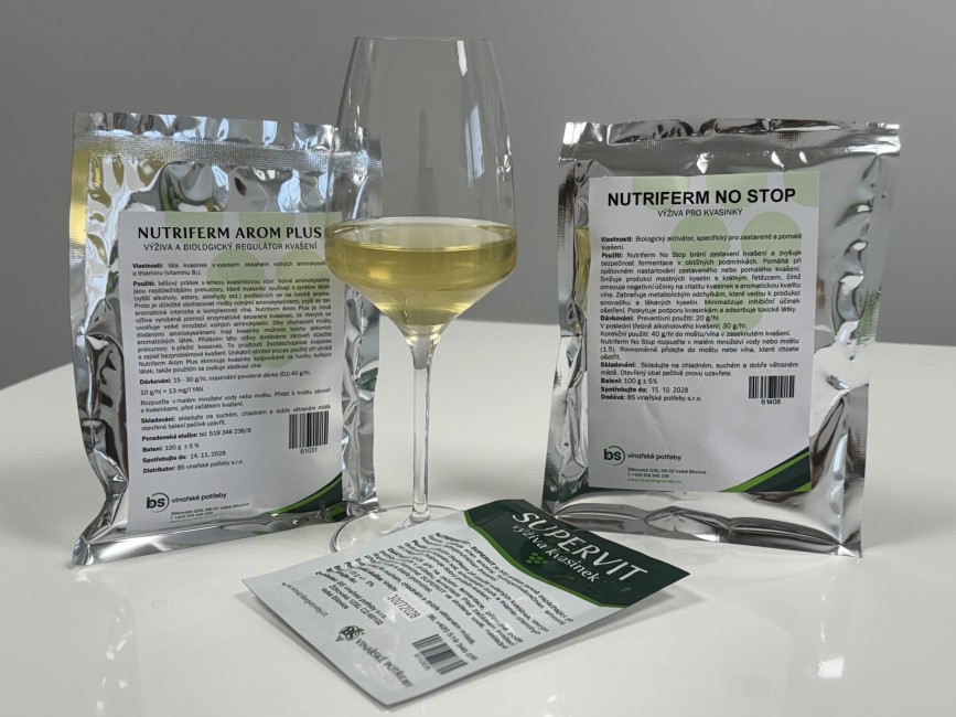 Optimalizace výživy kvasinek během alkoholové fermentace