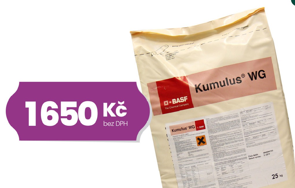 Kumulus 25 kg za skvělou cenu!