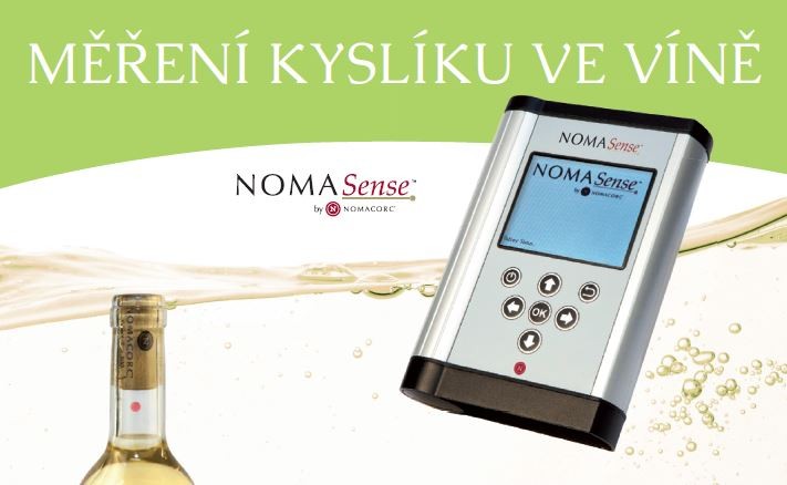 Měření kyslíku ve víně Nomasense - BS vinařské potřeby