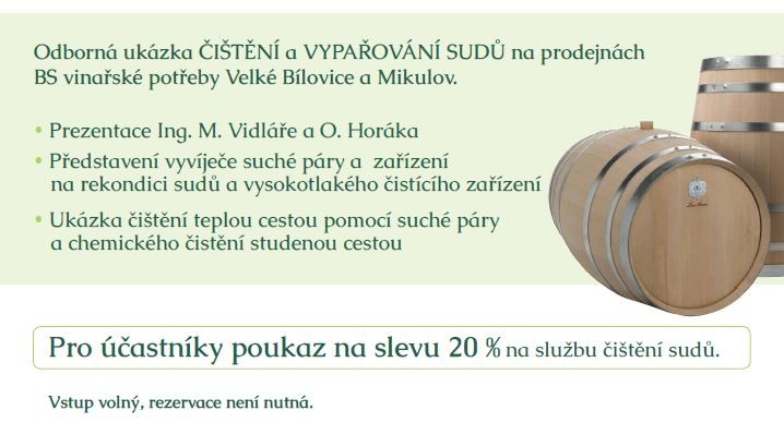 Ukázka služby ČIŠTĚNÍ SUDŮ 15.-16.4. 2020 - BS vinařské potřeby