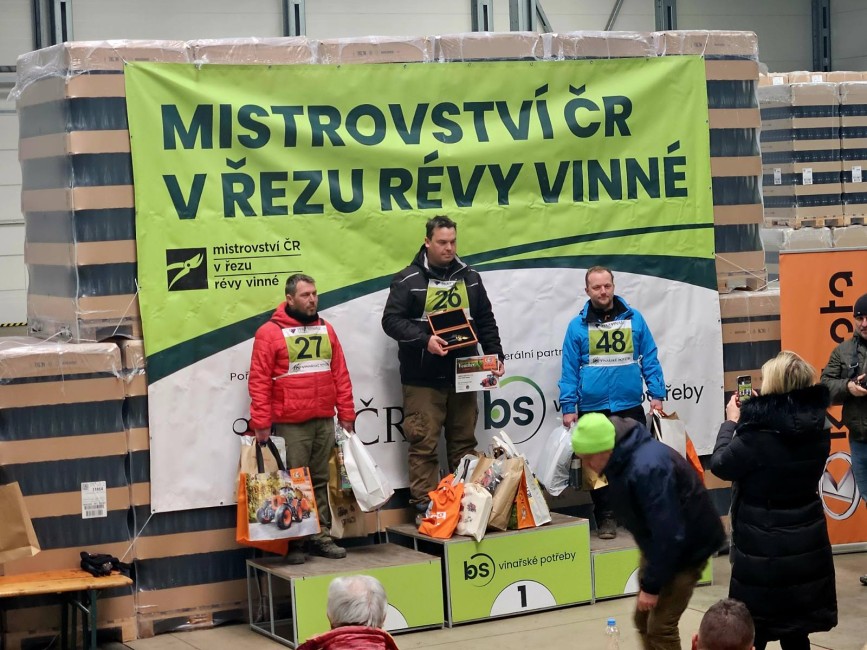 Mistrovství v řezu révy vinné 2025 - výsledky