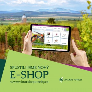 Nový e-shop spuštěn