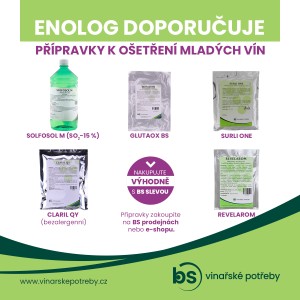 ENOLOG DOPORUČUJE: Přípravky k ošetření mladých vín