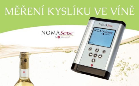 Měření kyslíku ve víně Nomasense