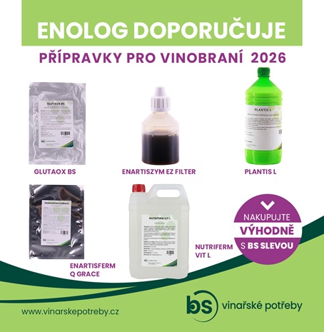 Enolog doporučuje vinobraní 2026
