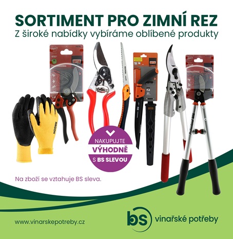 Sortiment pro zimní řez