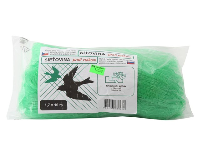 Síť ochranná 1,7 x 10 m
