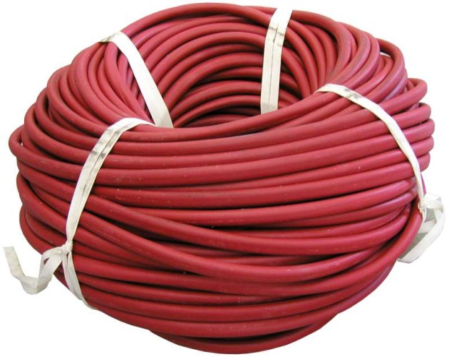 Hadice potravinářská  8/12 BVL červená gumová