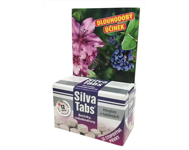 Hnojivo SILVA TABS na borůvky a rododendrony 25 tablet