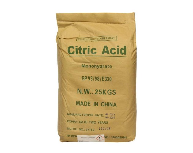 KYSELINA CITRONOVÁ 25 kg