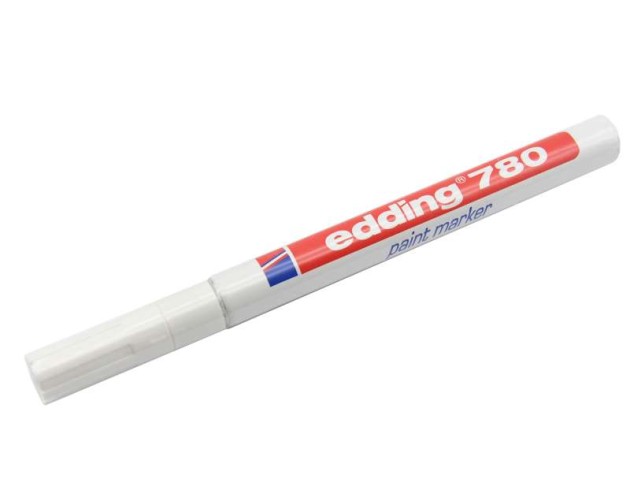 Tužka na sklo bílá 1-2 mm