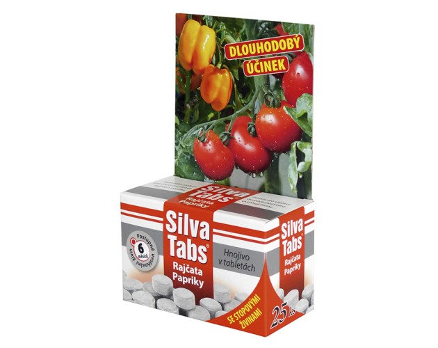 Hnojivo SILVA TABS na rajčata a papriky 25 tablet