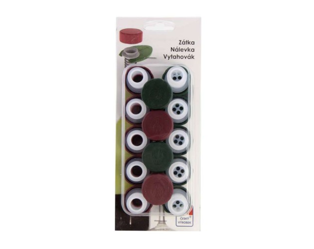 Nálevka s uzávěrem plast. - sada v blistru