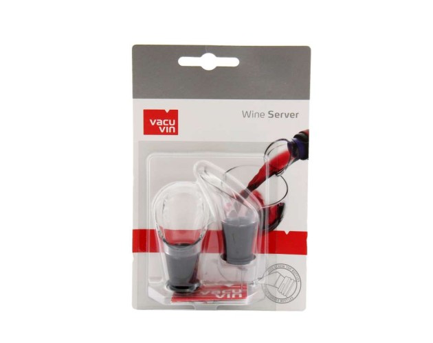 Nálevka - Wine Server & Stopper - Crystal VACUVIN