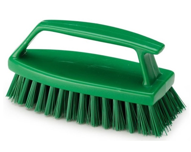 Ruční rýžový kartáč zelený 17 cm (1090GM)