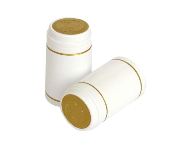 Termokapsle 28,5-30,5x55 bílá+zlatá (385544) 12-00035