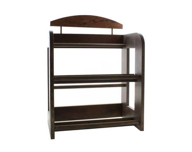 Stojan na 12 lahví DPS-12 mořený - doprodej