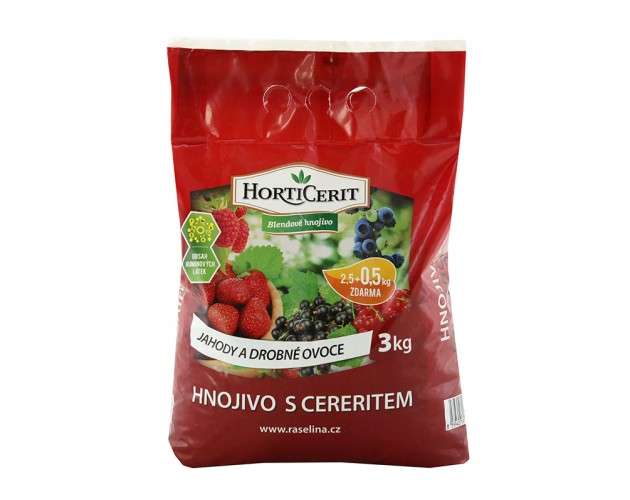 HNOJIVO PRO JAHODY 3 kg HORTICERIT**