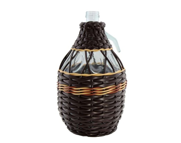 Demižon 3 l oplet bužírka