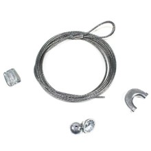 GPAK Plus M, vel.3 - kotevní lano 3mm x 3,5m, s GP1 (ocel. sl.)