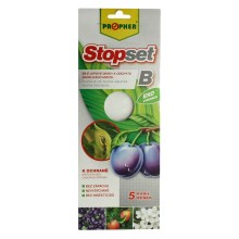 STOPSET B lepové desky bílé 25 x 10 cm