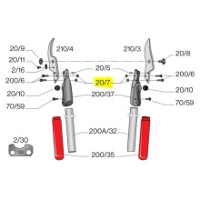 Matice 20/7 FELCO  (na dvouruční nůžky 210A)