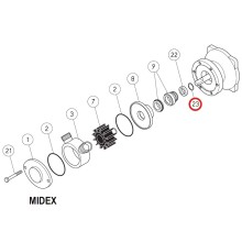 Segrovka na MIDEX 7435 INOX Liverani