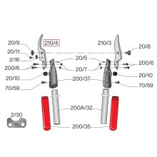 Protičepel 210/4 FELCO (na pákové č.200,210)