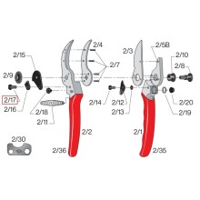 Šroub 2/17 FELCO pacičky k zajištění (na č.2)
