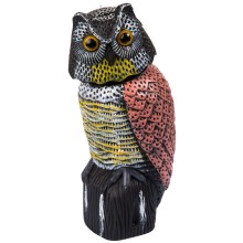 Plašič plastový pták sova 4526