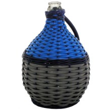 Demižon 5 l oplet bužírka