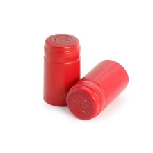 Termokapsle 28,5-30,5x55 červená matná (387122) 12-00112