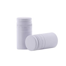 Uzávěr šroubovací se závitem 30x60 bílý, saranex (50 ks)