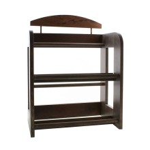 Stojan na 12 lahví DPS-12 mořený - doprodej