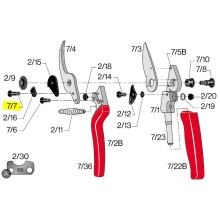 Šroub 7/7 FELCO pacičky k zajištění (na č.7,8,9,10)