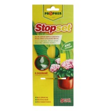 STOPSET lepové šipky žluté 14 x 5 cm