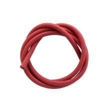 Hadice stáčecí s ukončením 8x1500 mm červená gumová 0016008