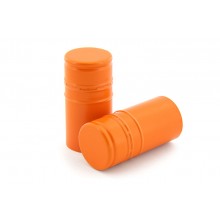 Uzávěr šroubovací 30x60 oranžový plastic sparkling (1500 ks)